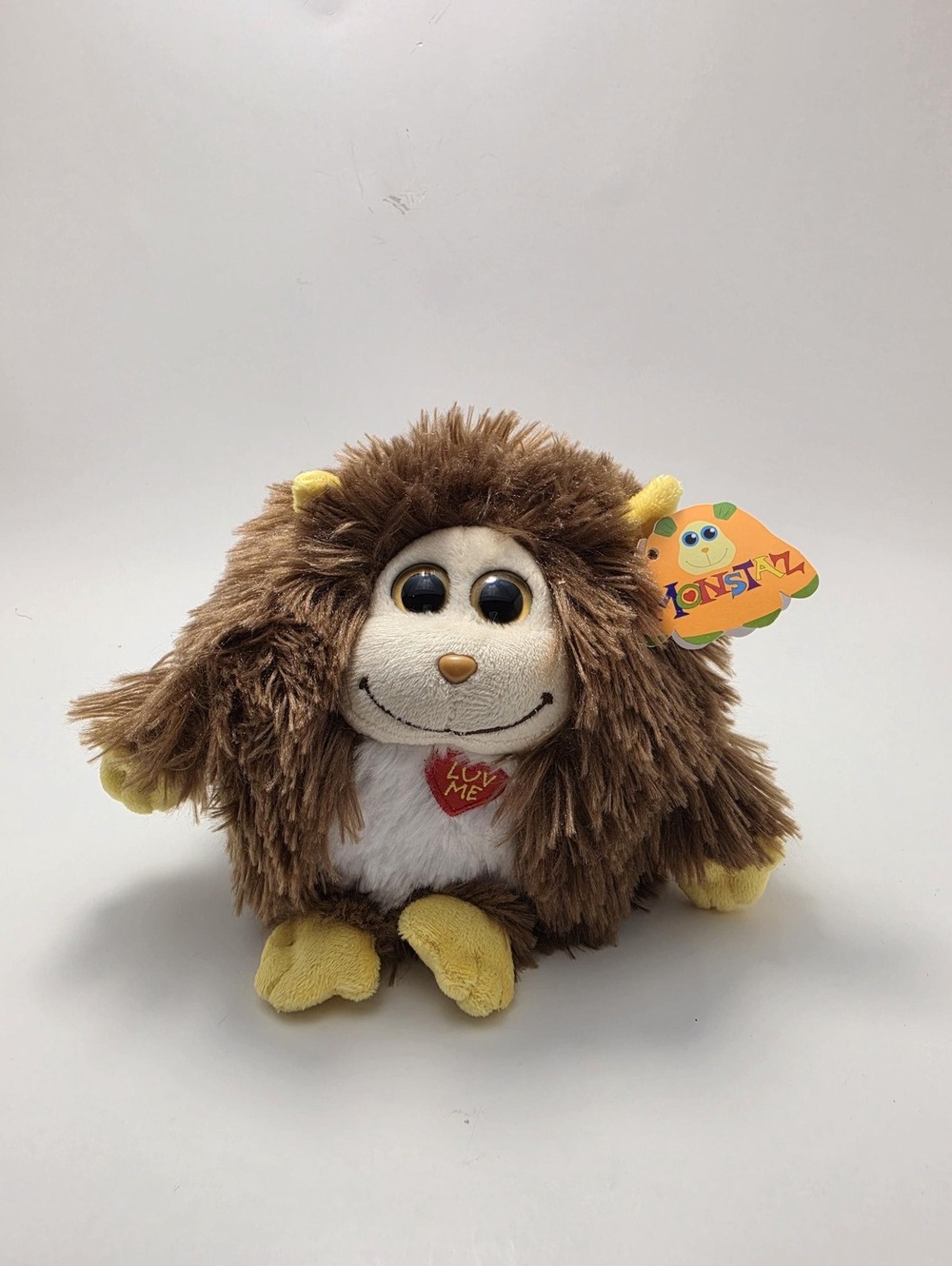 Ty Monstaz “Rocko” the Round Monster Plush (Small 6 inch Version)